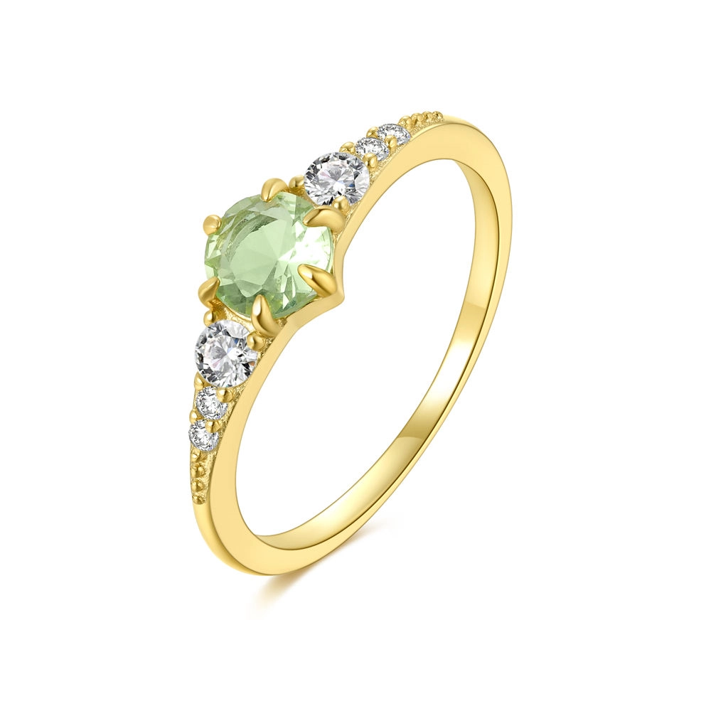 RF0015-bague-pierre-gemme-18k-plaqué-or-diamant vert-zircon-engagement-ring - grossiste-bijouterie-fournisseurs-Atjuly-Jewelry