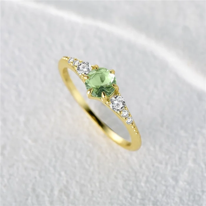 RF0015-gemstone-ring-18k-gold-plated-green-diamond-zircon-engagement-ring-Wholesale-Jewelry-Suppliers-Atjuly-Jewelry