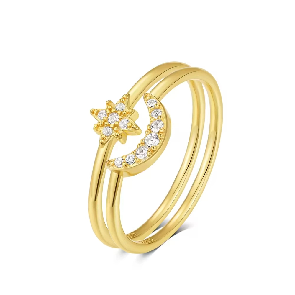 RF0019-cubic-zirconia-paved-moon-star-double-layered-ring-for-couple-Wholesale-Jewelry-Suppliers-Atjuly-Jewelry