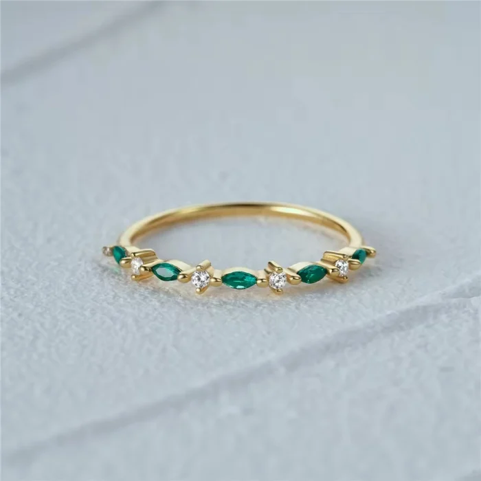 RF0021-14k-18k-emerald-5a-cubic-zircon-ring-green-marquise-diamond-rings-Wholesale-Jewelry-Suppliers-Atjuly-Jewelry