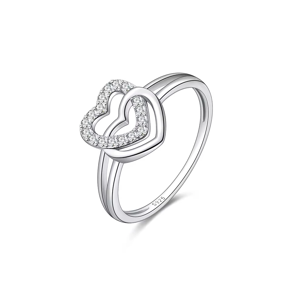 RF0025-infinity-heart-jewelry-white-zircon-silver-love-double-heart-ring-Wholesale-Jewelry-Suppliers-Atjuly-Jewelry