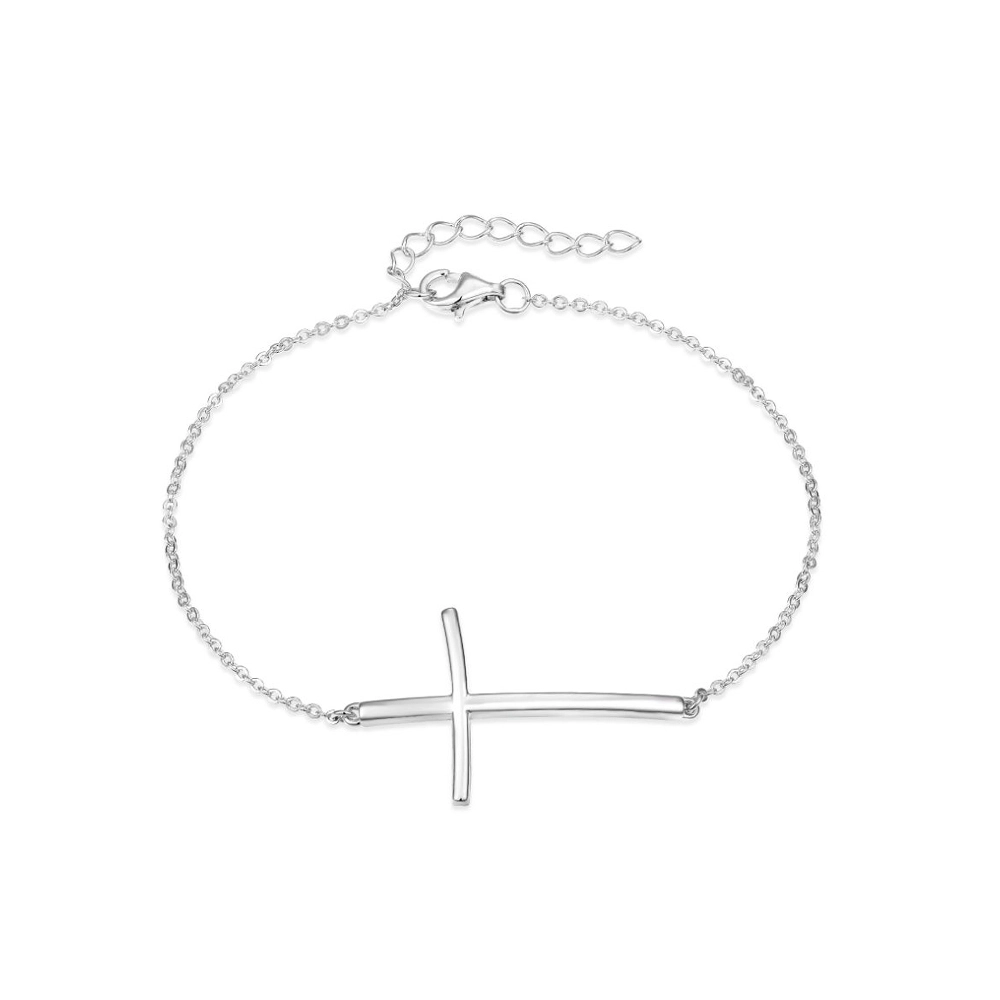 BF0046-cross-bracelet-bulk-customized-wholesale-sterling-silver-925-supplier-Wholesale-Jewelry-Suppliers-Atjuly-Jewelry