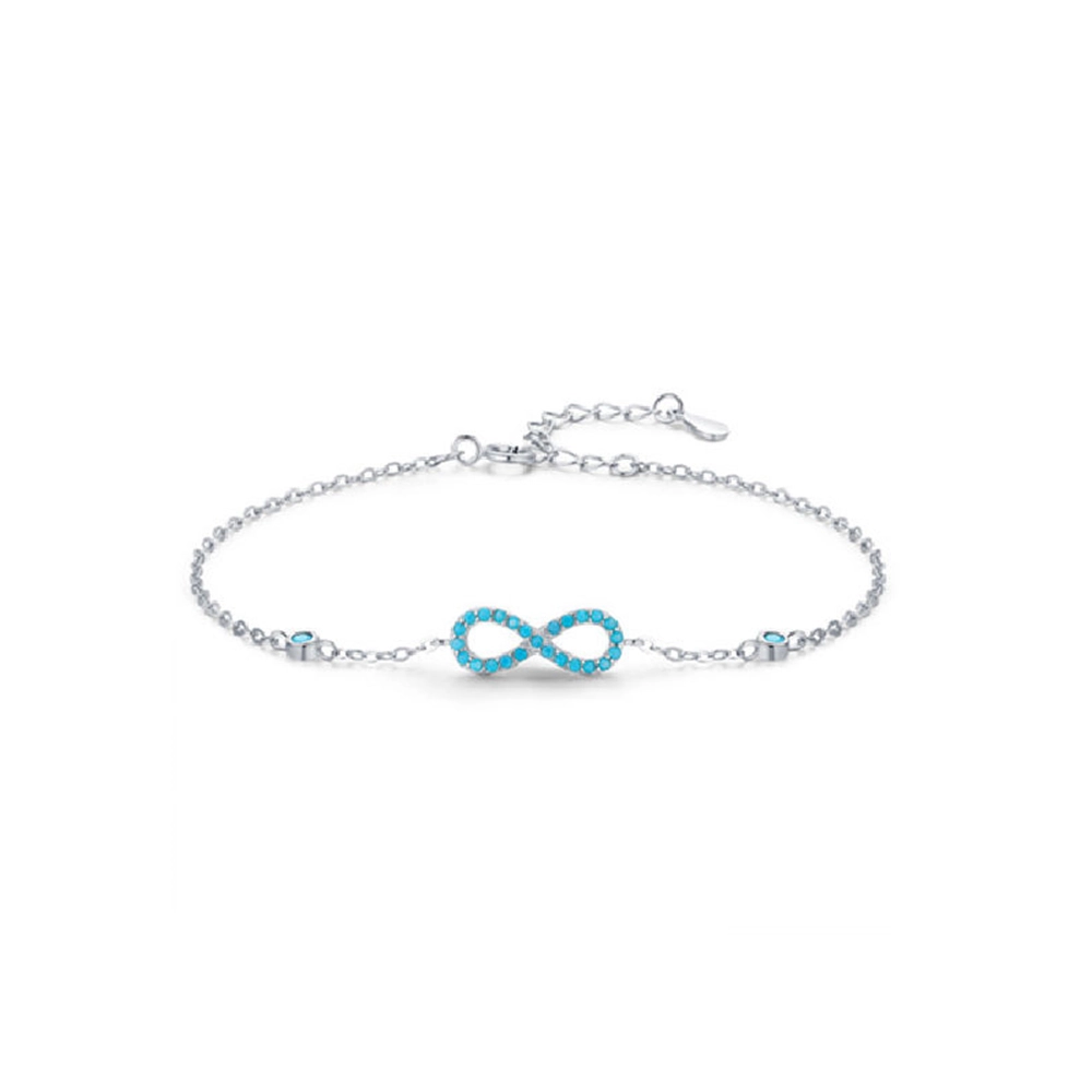 BF0061-infinity-bracelet-charms-wholesale-jewelry-sterling-silver-turquoise-infinity-bracelet-Wholesale-Jewelry-Suppliers-Atjuly-Jewelry