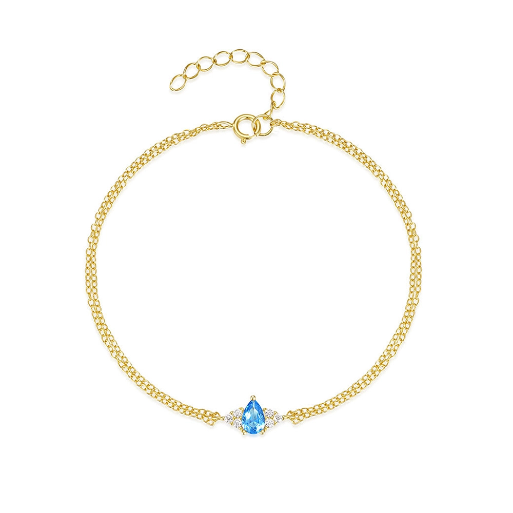 BF0069-sterling-silver-rope-bracelet-wholesale-18k-gold-bracelet-jewelry-blue-waterdrop-shape-zircon-bracelet-for-valentine's-day-gift-Wholesale-Jewelry-Suppliers-Atjuly-Jewelry