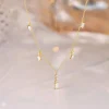 NF0010-wholesale-cz-birthstone-jewelry-gold-5-baguette-white-zircon-drop-necklace-Wholesale-Jewelry-Suppliers-Atjuly-Jewelry