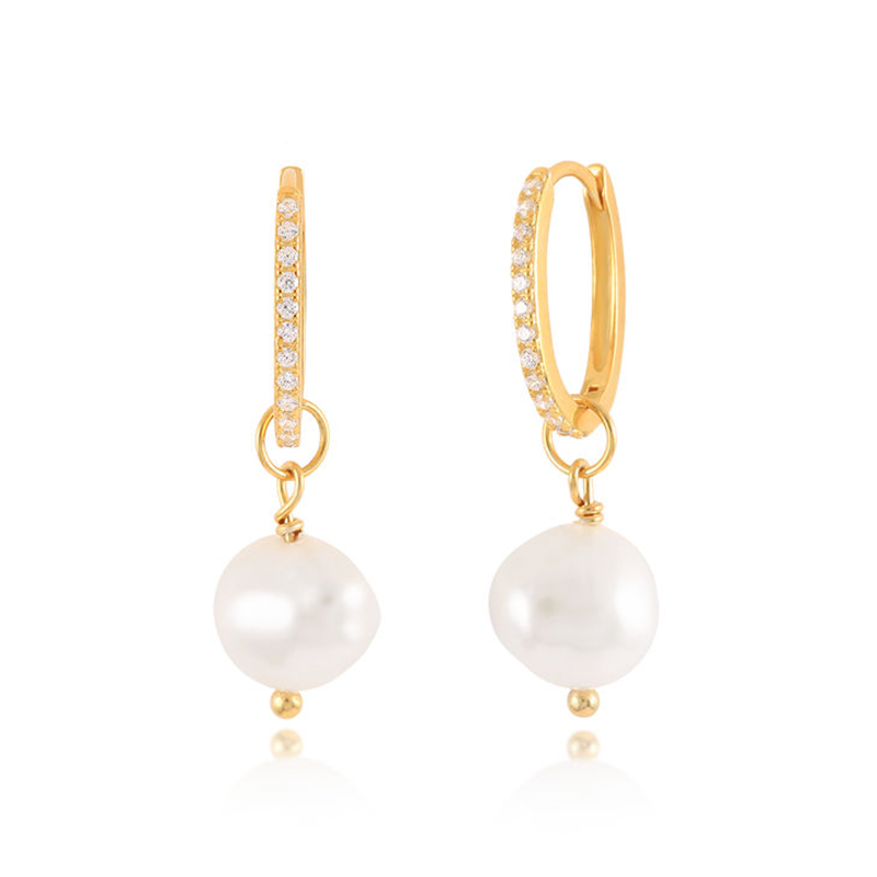 EF0010-pearl-factory-earrings-925-sterling-silver-baroque-shaped-zircon-hoop-earrings-gold-plated-Wholesale-Jewelry-Suppliers-Atjuly-Jewelry