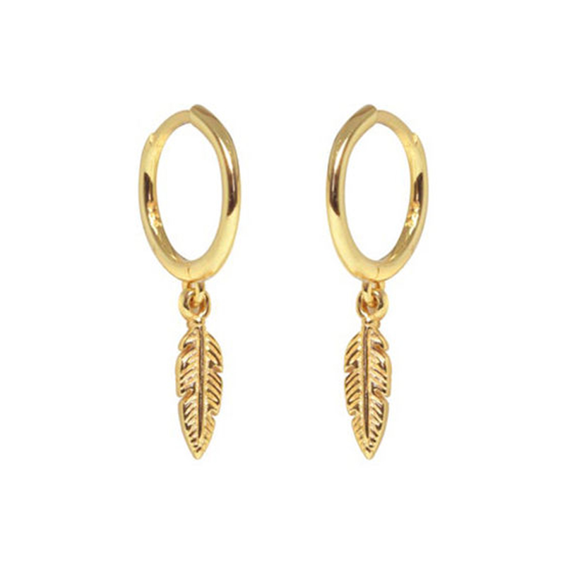 EF0059-feather-earring-making-supplies-18k-gold-plated-bulk-sterling-silver-hoop-earring-supplies-Wholesale-Jewelry-Suppliers-Atjuly-Jewelry