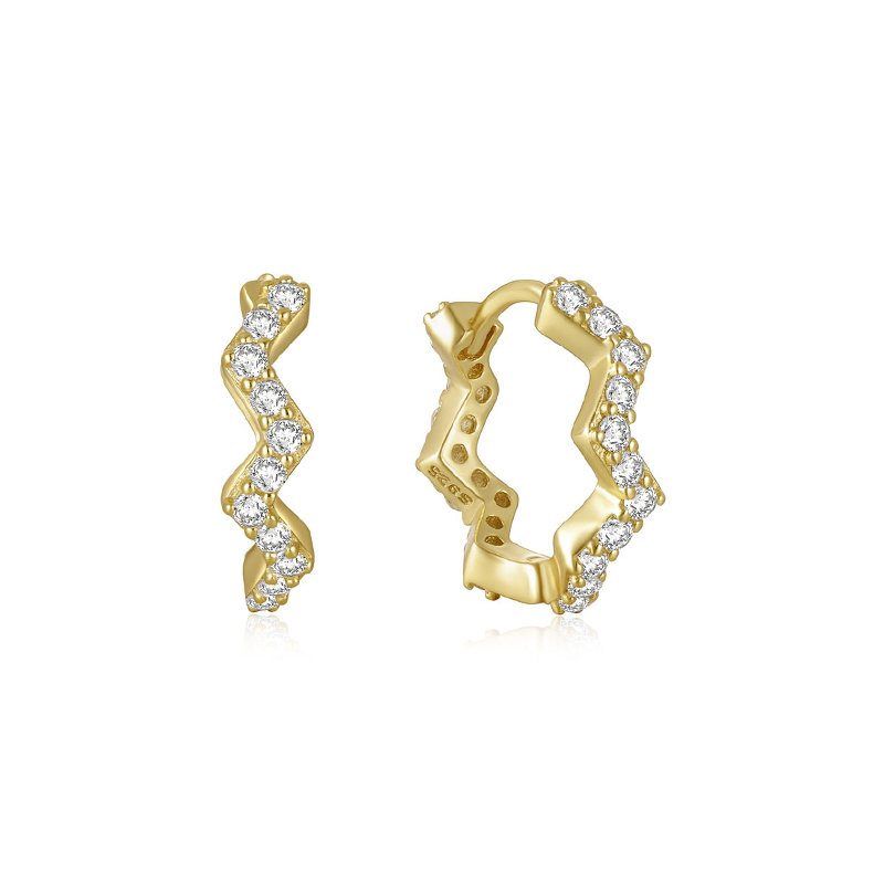 EF0063-wholesale-cz-hoop-earrings-925-sterling-silver-sea-wave-jewelry-wholesale-zircon-gold-plated-Wholesale-Jewelry-Suppliers-Atjuly-Jewelry