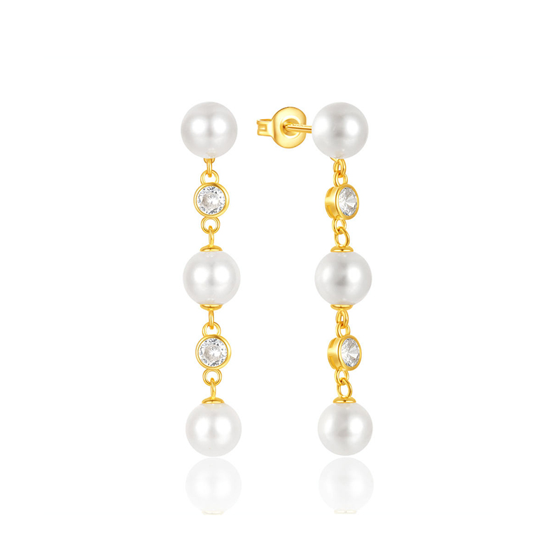 EF0076-wholesale-pearl-stud-earrings-925-silver-18k-gold-plated-wedding-tassel-chain-pearl-earrings-bulk-Wholesale-Jewelry-Suppliers-Atjuly-Jewelry