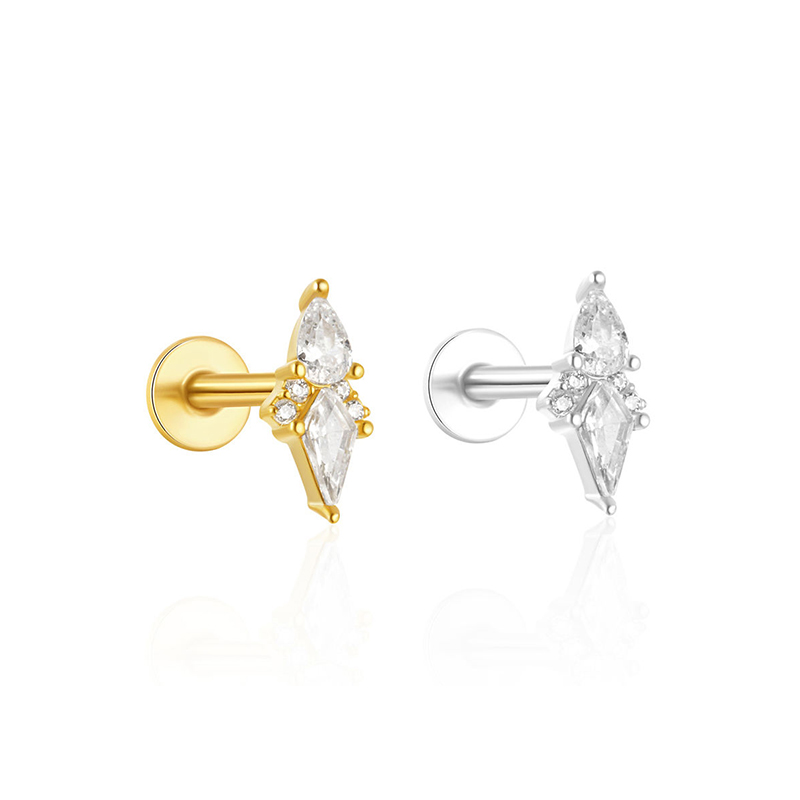 EF0115-gold-plated-stud-earrings-wholesale-sterling-silver-triangle-zircon-piercing-earrings-custom-Wholesale-Jewelry-Suppliers-Atjuly-Jewelry