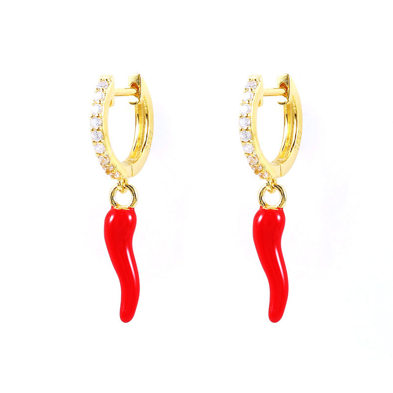 EF0136-red-chili-pepper-earrings-gold-plated-enamel-pepper-earrings-manufacturer-925-sterling-silver-Wholesale-Jewelry-Suppliers-Atjuly-Jewelry