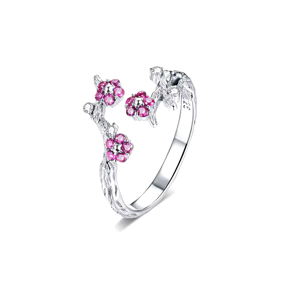 RF0034-cz-zircon-adjustable-engagement-finger-rings-delicate-plum-blossom-flower-red-925-sterling-silve-for-women-jewelry-Wholesale-Jewelry-Suppliers-Atjuly-Jewelry